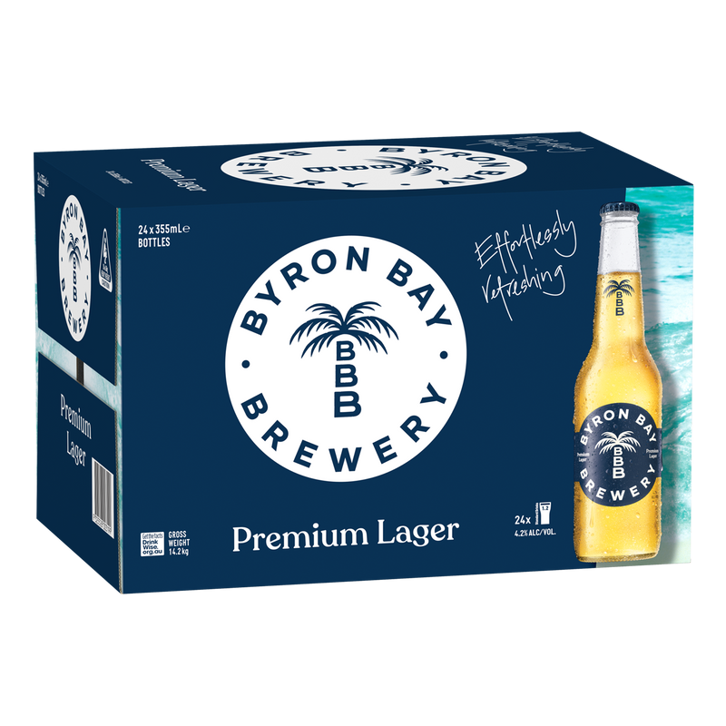 BYRON BAY LAGER STUBBIES