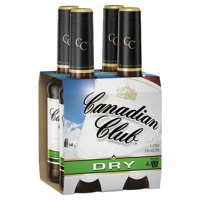 CANADIAN CLUB & DRY BOTTLES
