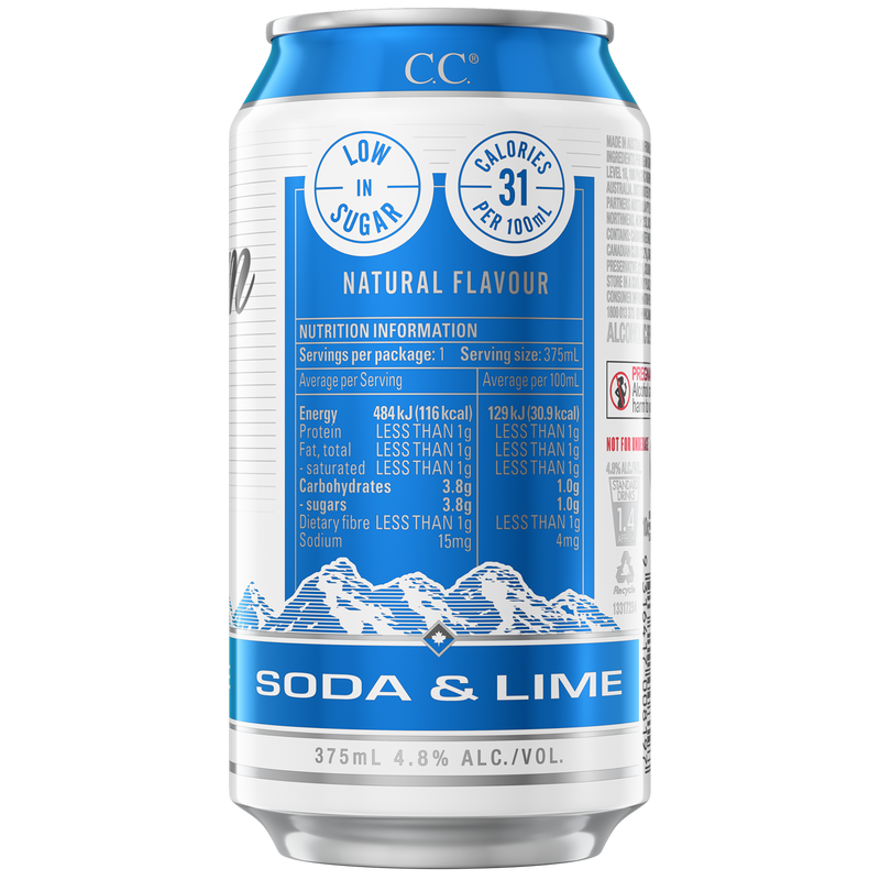 CANADIAN CLUB & SODA CANS