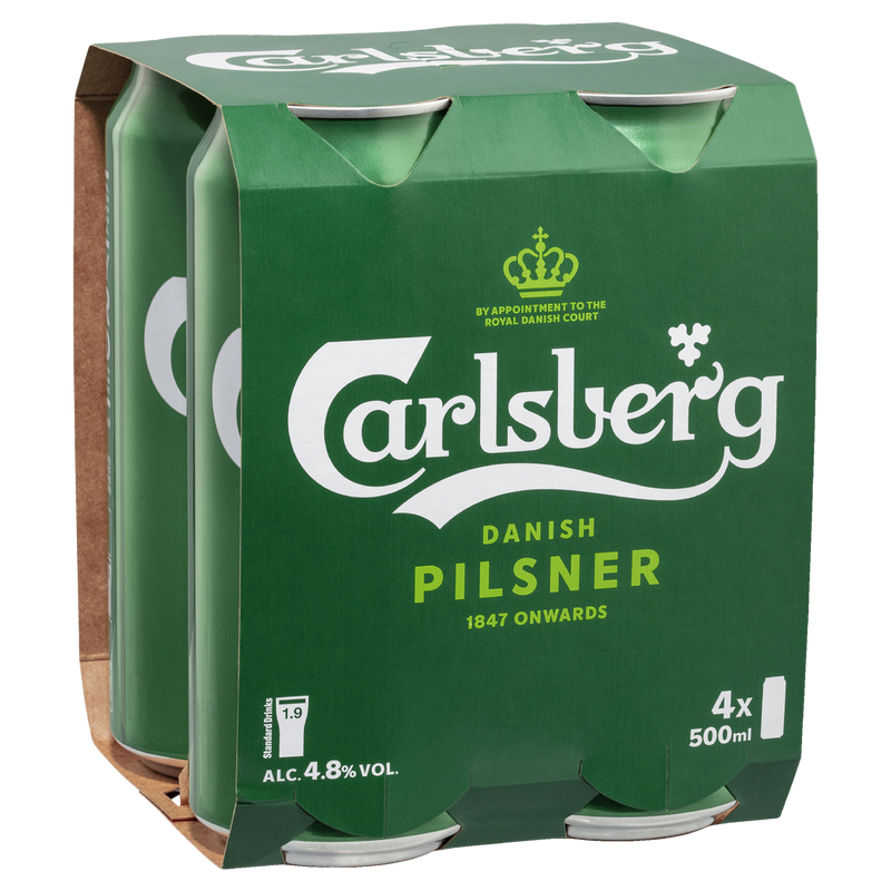 CARLSBERG DANISH PILSNER CANS