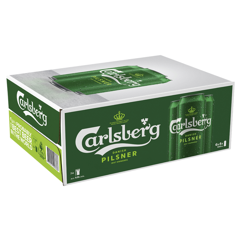 CARLSBERG DANISH PILSNER CANS