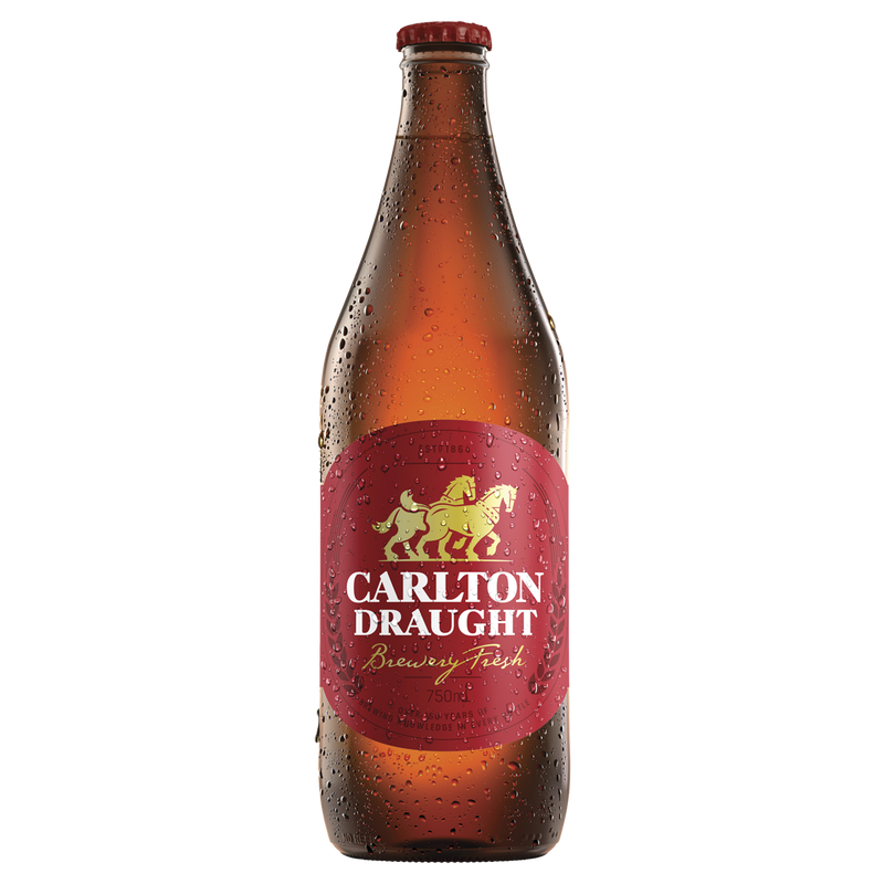 CARLTON DRAUGHT LONGNECKS