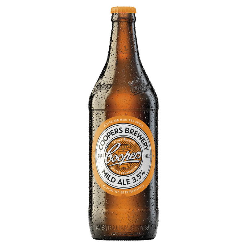 COOPERS MILD ALE LONGNECKS