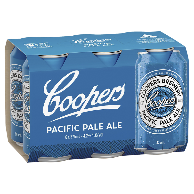 COOPERS PACIFIC PALE ALE CANS