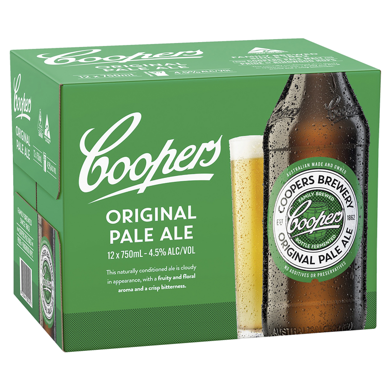 COOPERS PALE ALE LONGNECKS