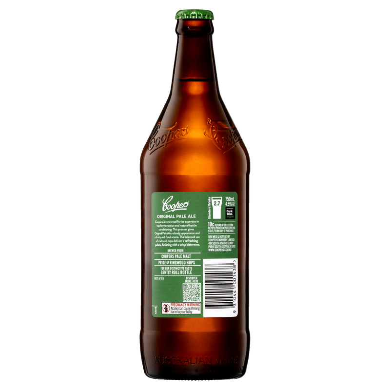 COOPERS PALE ALE LONGNECKS