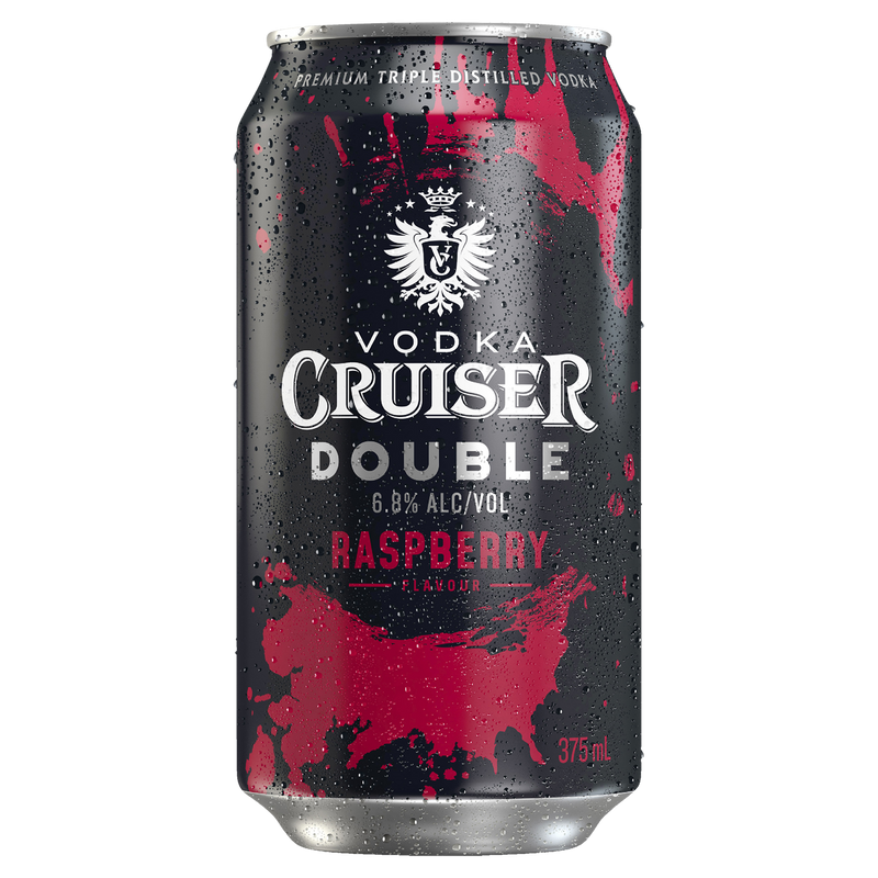CRUISER DOUBLE RASPBERRY CANS