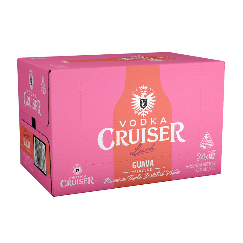 CRUISER LUSH GUAVA BOTTLES