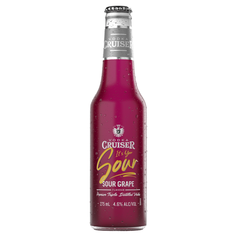 CRUISER SOUR GRAPE BOTTLES