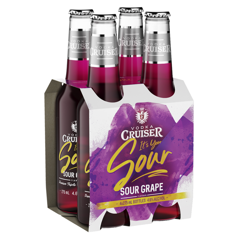 CRUISER SOUR GRAPE BOTTLES