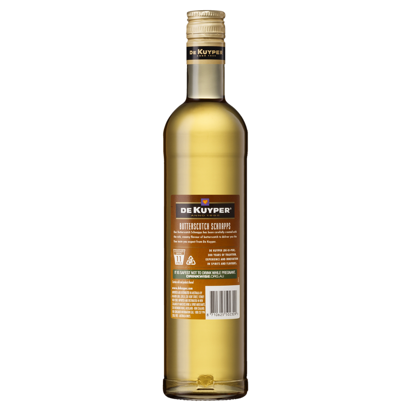 DE KUYPER BUTTERSCOTCH SCHNAPPS 700ML