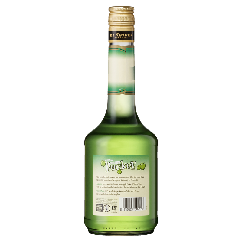 DE KUYPER SOUR APPLE SCHNAPPS 700ML