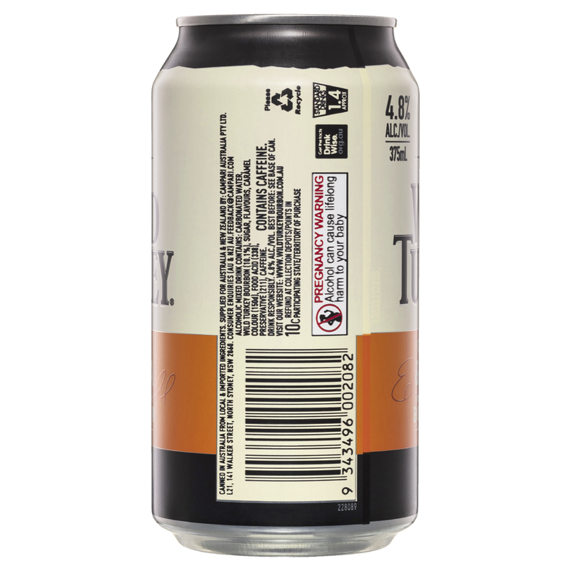 WILD TURKEY & COLA 4.8% CANS