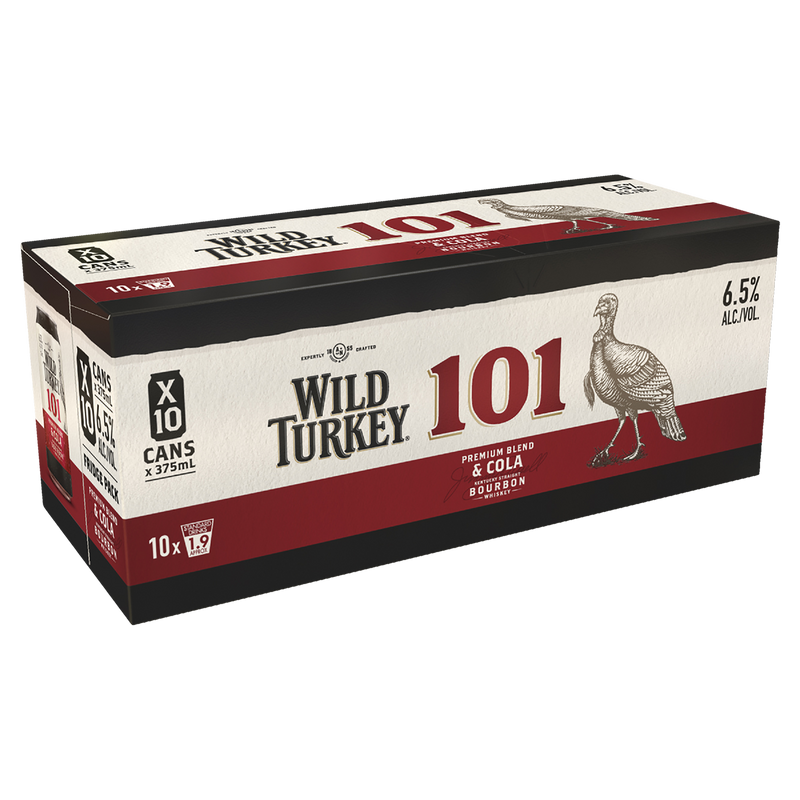 WILD TURKEY 101 10PK CANS