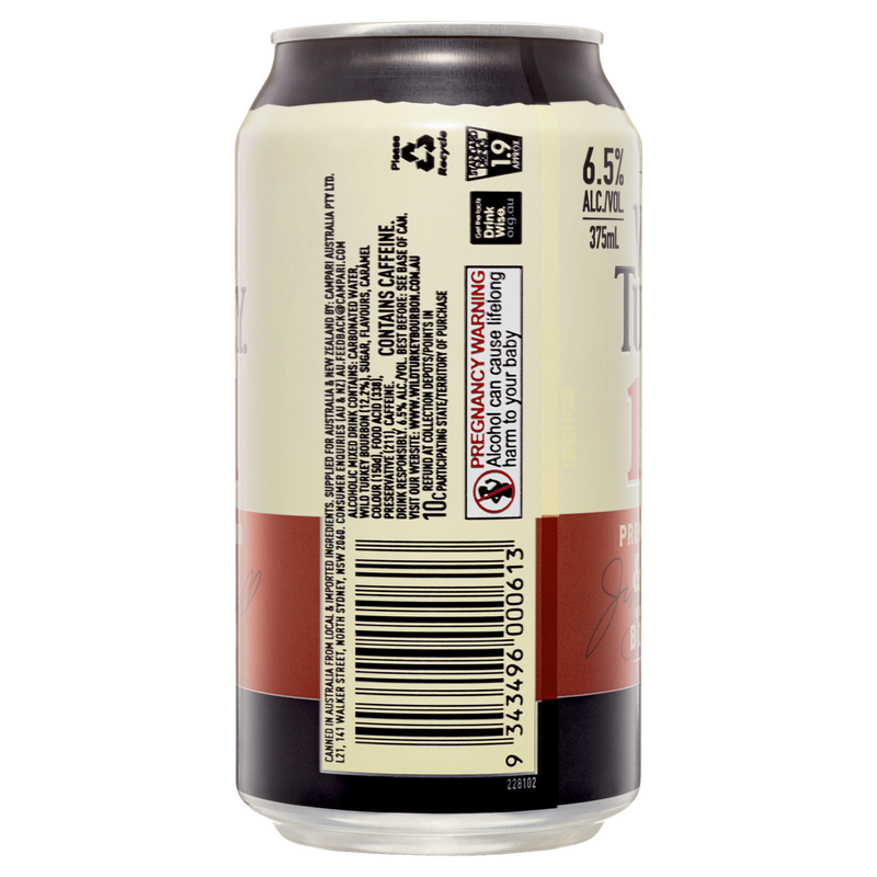 WILD TURKEY 101 CANS