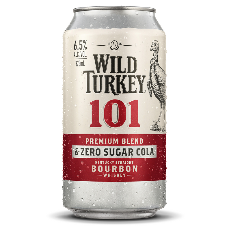 WILD TURKEY 101 ZERO CANS