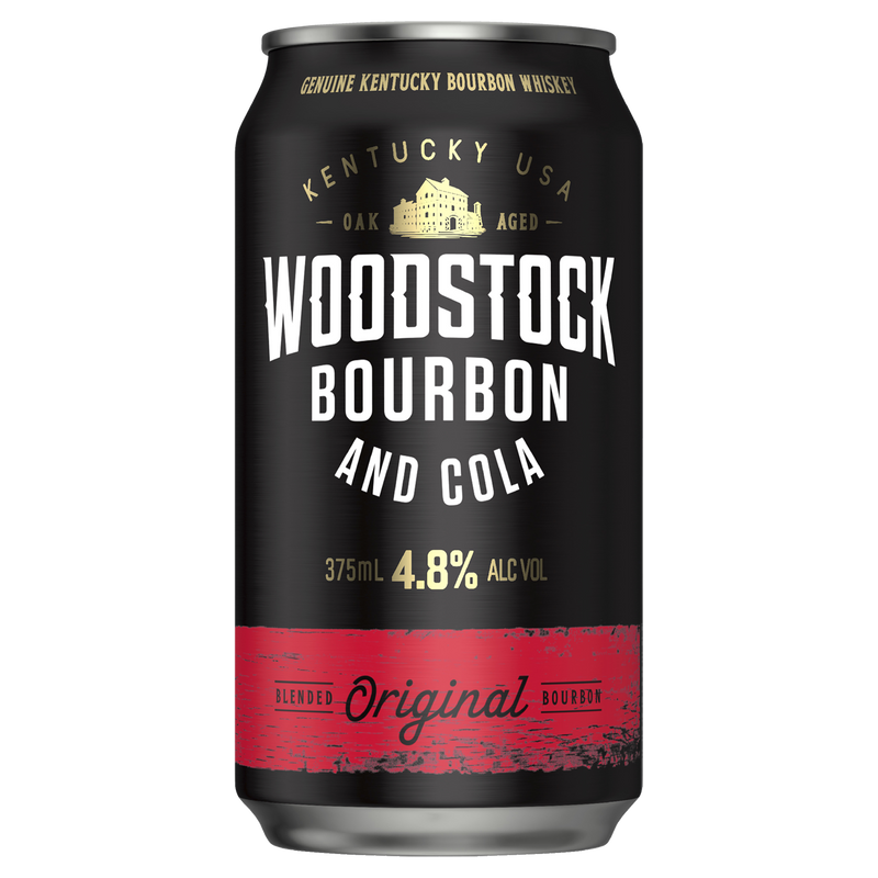 WOODSTOCK COLA 4.8% CANS