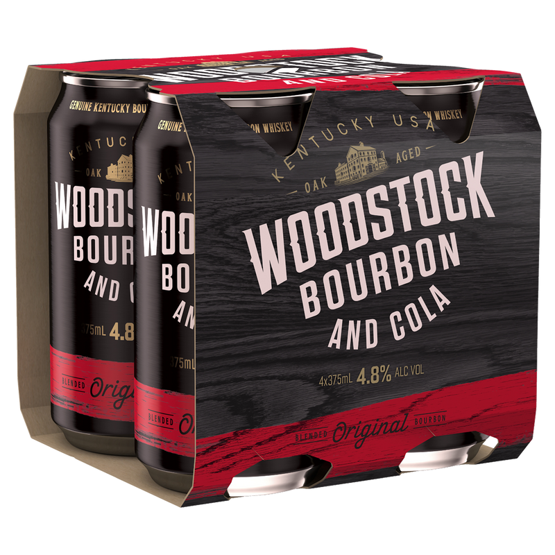 WOODSTOCK COLA 4.8% CANS