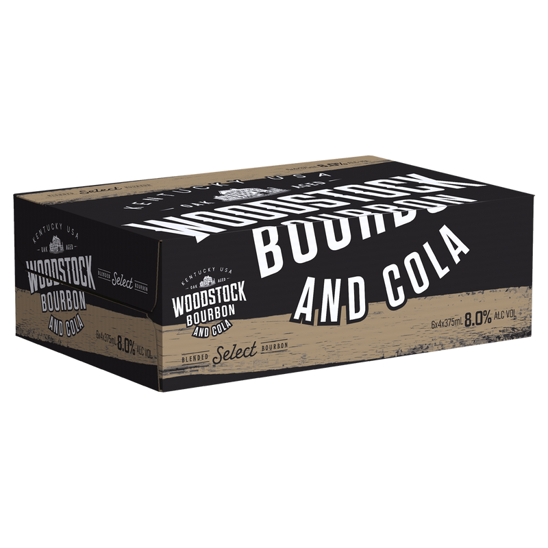 WOODSTOCK COLA 8% CANS