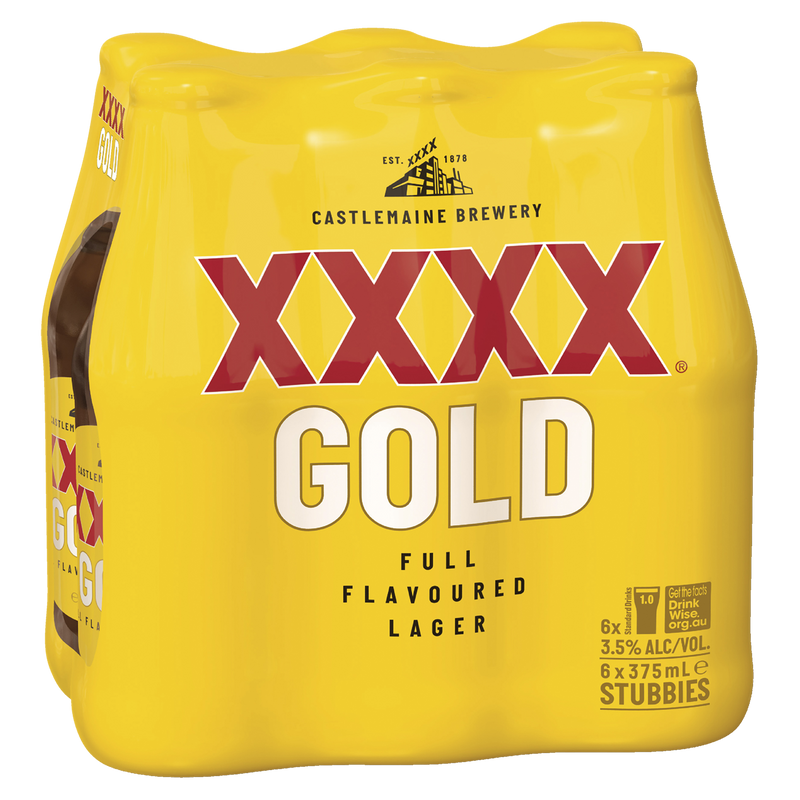 XXXX GOLD STUBBIES