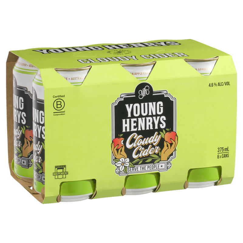 YOUNG HENRYS CIDER CAN