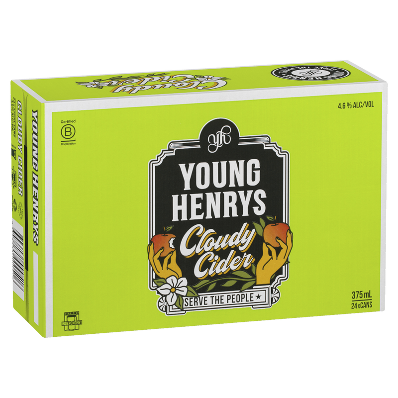 YOUNG HENRYS CIDER CAN