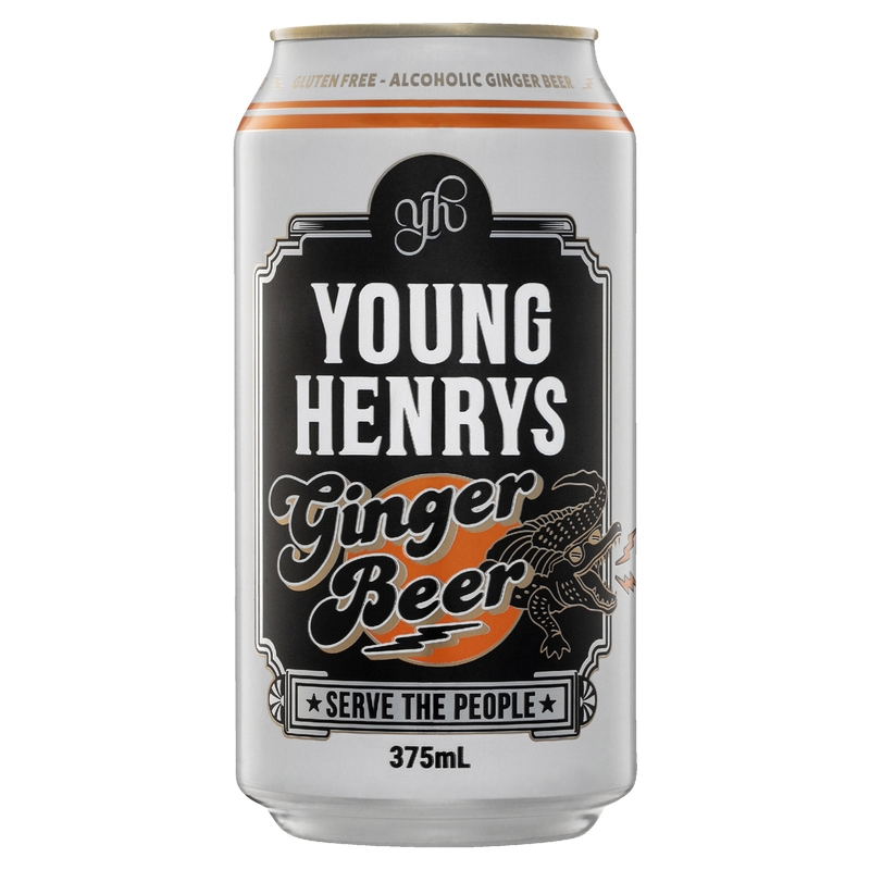 YOUNG HENRYS GINGER BEER CAN