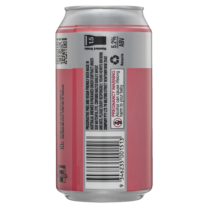 YOUNG HENRYS HAZY PALE CAN