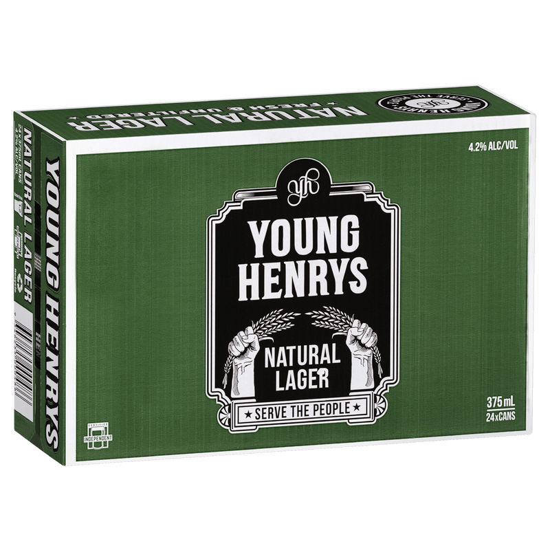 YOUNG HENRYS NATURAL LAGER CAN