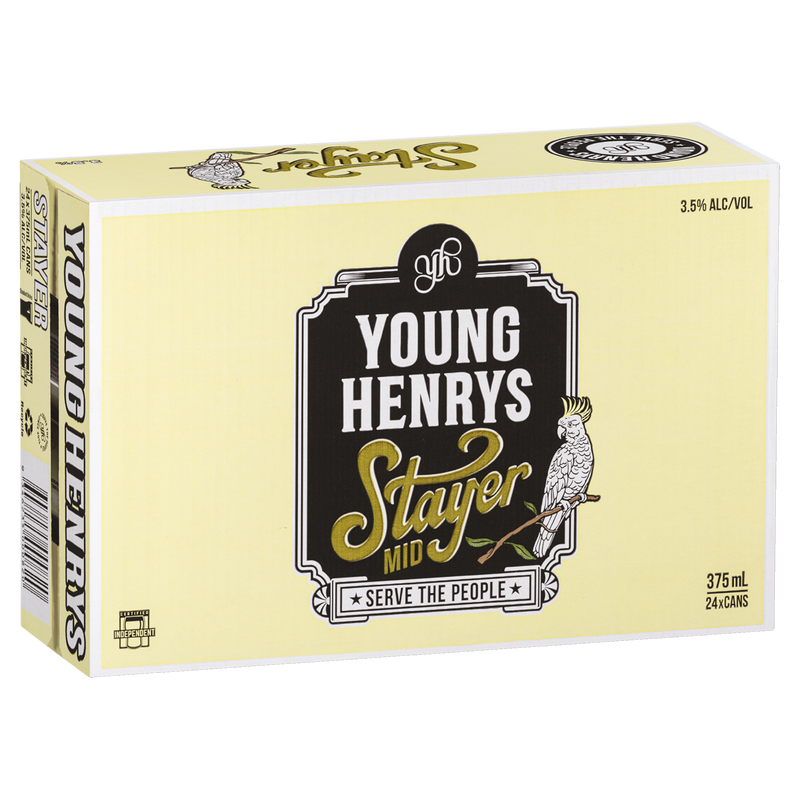 YOUNG HENRYS STAYER CAN
