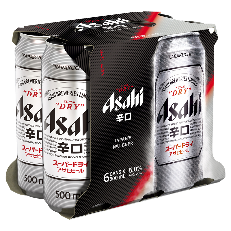 ASAHI SUPER DRY 500ml CAN