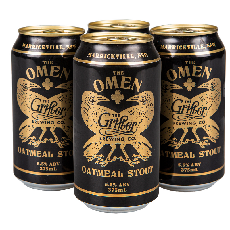 GRIFTER OMEN STOUT CANS