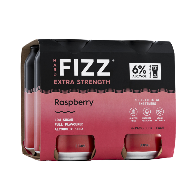 HARD FIZZ EXTRA RASPBERRY