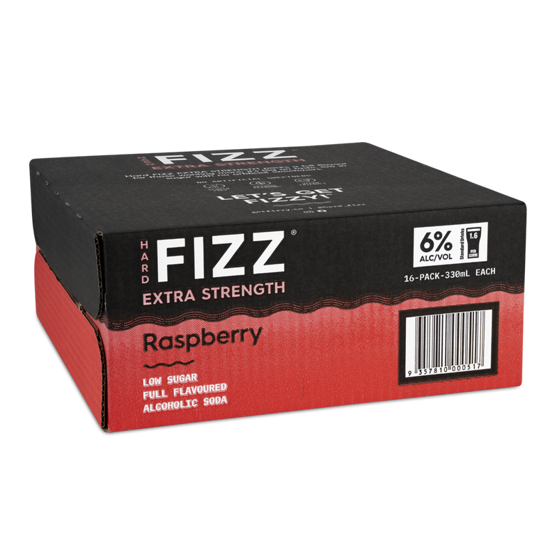 HARD FIZZ EXTRA RASPBERRY
