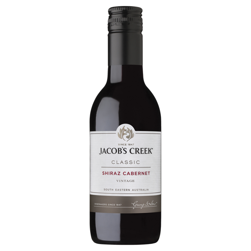 JACOBS CREEK SHIRAZ CAB 187ML