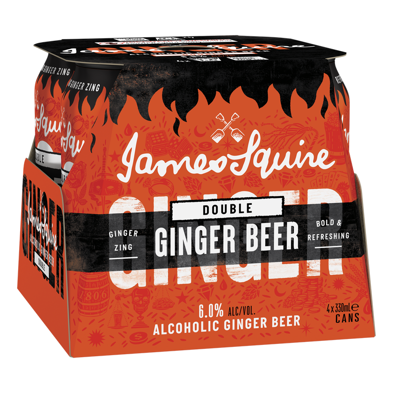 JAMES SQUIRE GINGER BEER 6% CAN