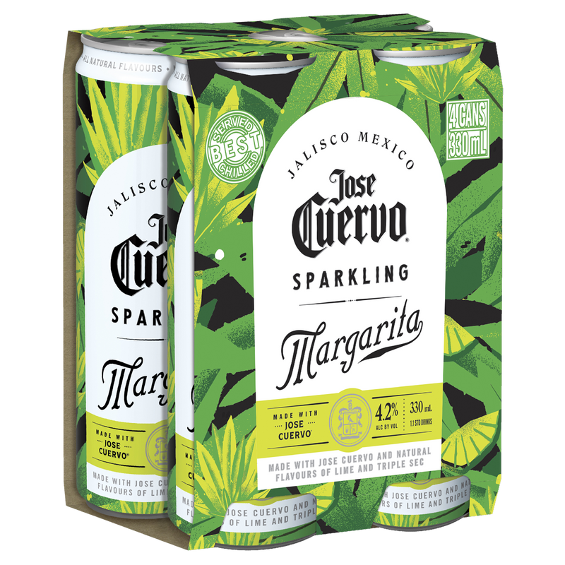 JOSE CUERVO SPARKLING MARGARITA CANS