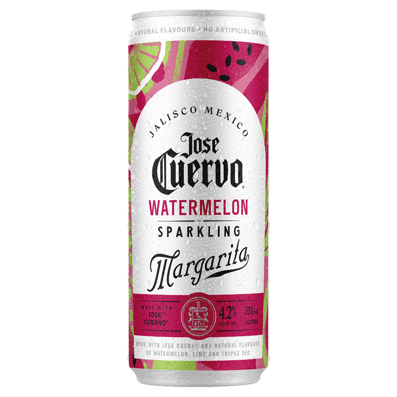 JOSE CUERVO WATERMELON MARGARITA CANS