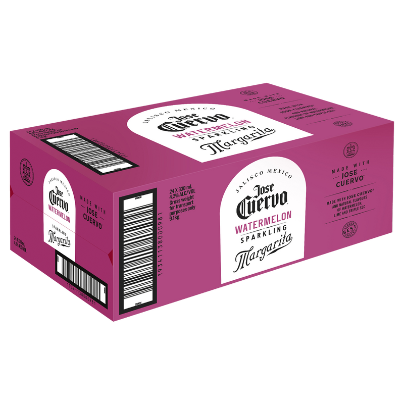 JOSE CUERVO WATERMELON MARGARITA CANS