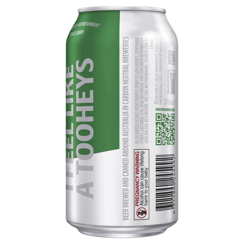 TOOHEYS EXTRA DRY CANS
