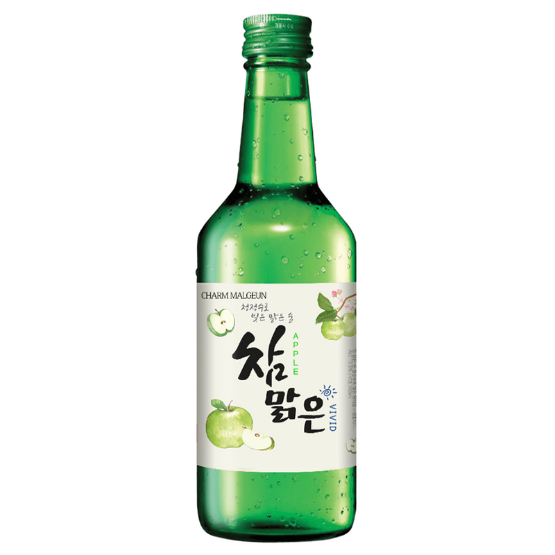 VIVID SOJU APPLE BOTTLES