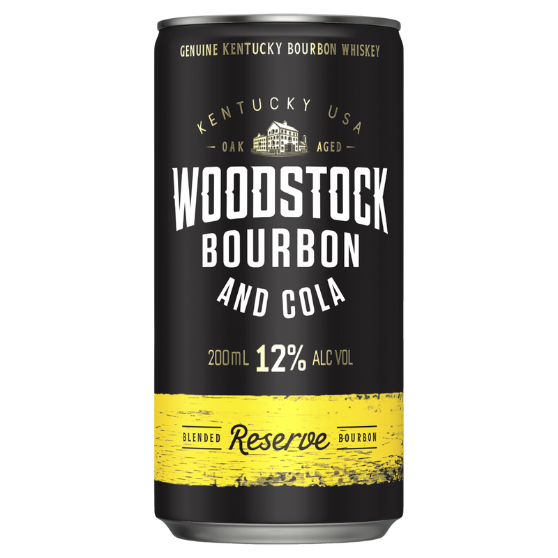WOODSTOCK & COLA 12% CANS