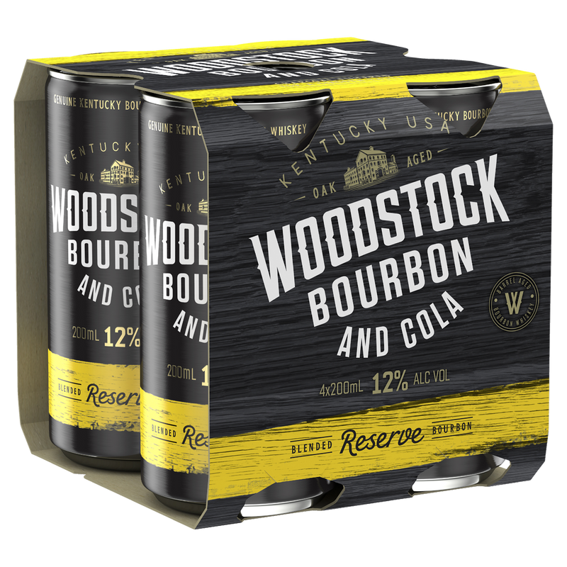 WOODSTOCK & COLA 12% CANS