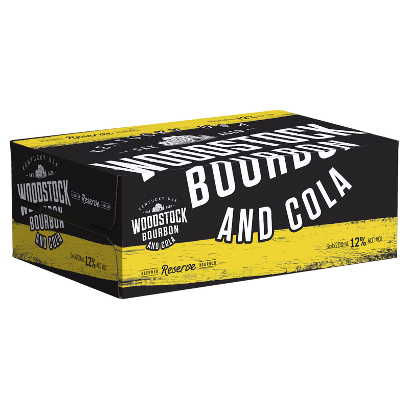 WOODSTOCK & COLA 12% CANS