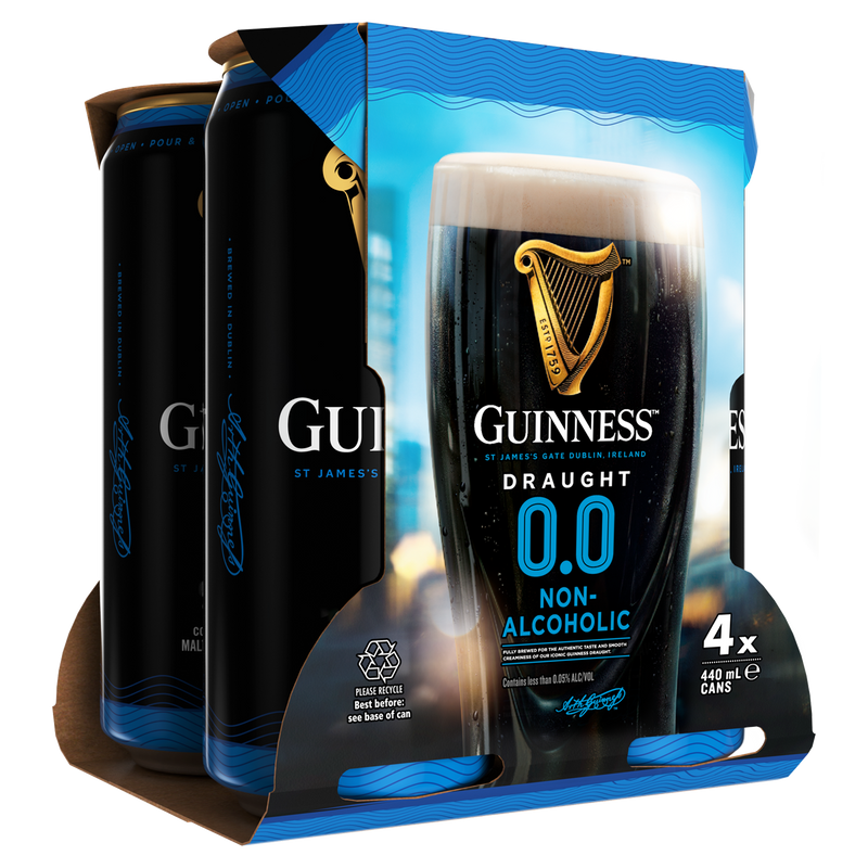 GUINNESS DRAUGHT ZERO 440ML CAN