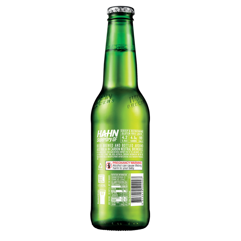 HAHN SUPER DRY GLUTEN FREE STUBBIES