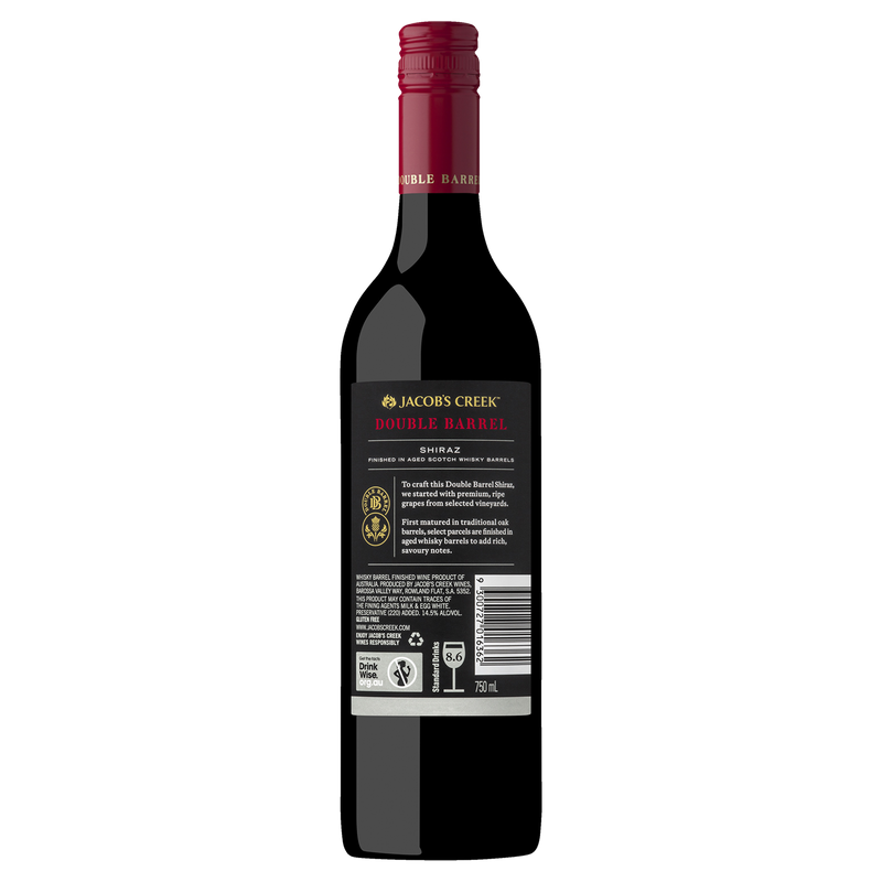 JACOBS CREEK DOUBLE BARREL SHIRAZ