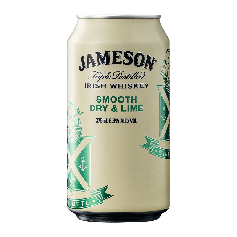 JAMESON DRY & LIME 6.3% CANS