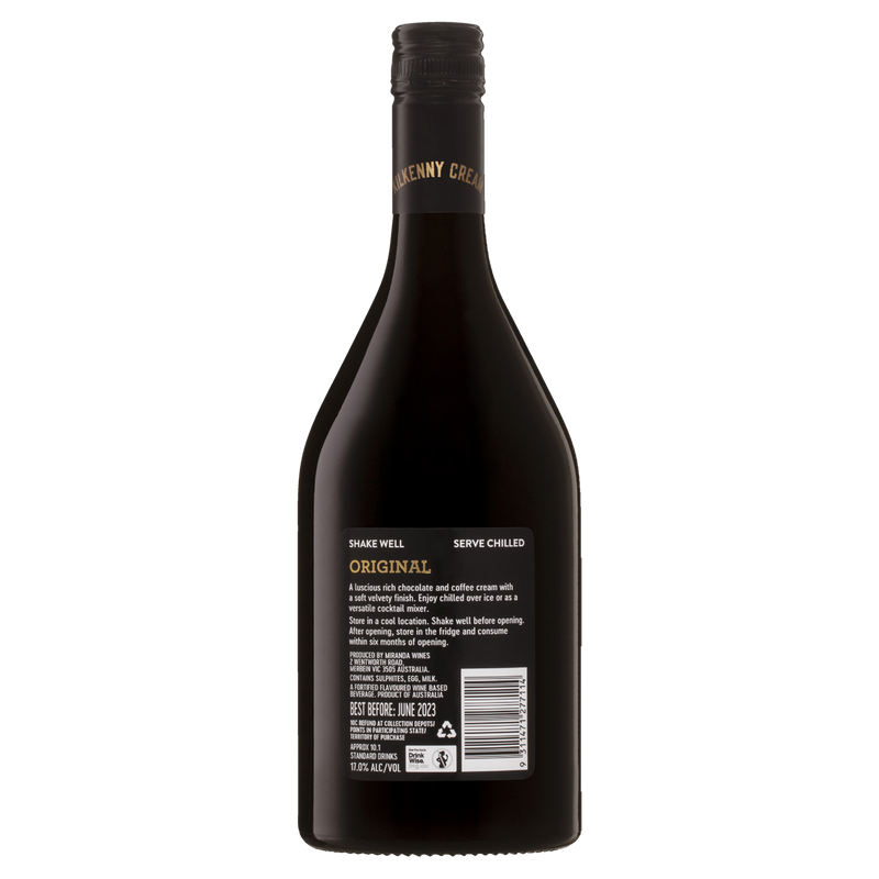 KILKENNY CREAM LIQUEUR 750ML