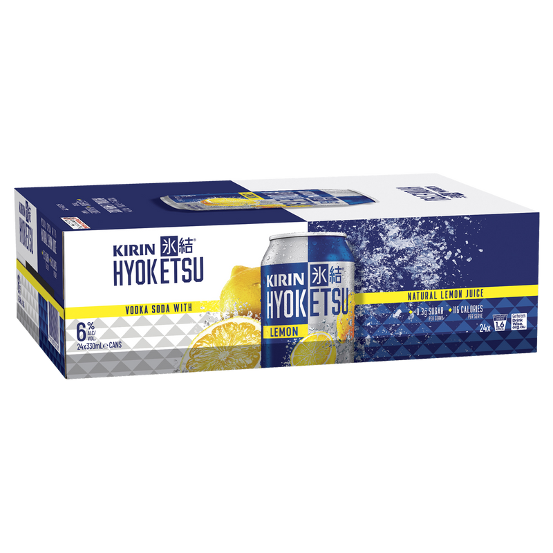 KIRIN HYOKETSU VODKA LEMON CANS